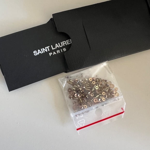 Saint Laurent Velvet Varsity Bomber Jacket - 36 - Picture 8 of 12